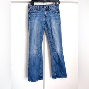 Citizens of Humanity Kelly Bootcut Low Rise‎ Jeans Pistol #188 Stretch Size 28